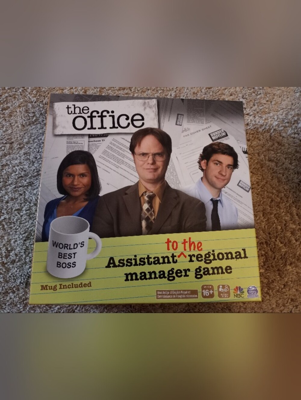 NWOT NIB The Office Assistant To The Manager Game, Boardgame